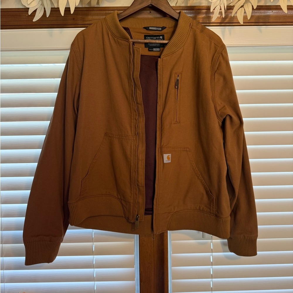 Carhartt Tan Bomber Jacket